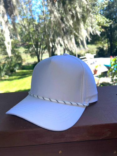 Treedem 125r Performance Rope White Snapback Hat