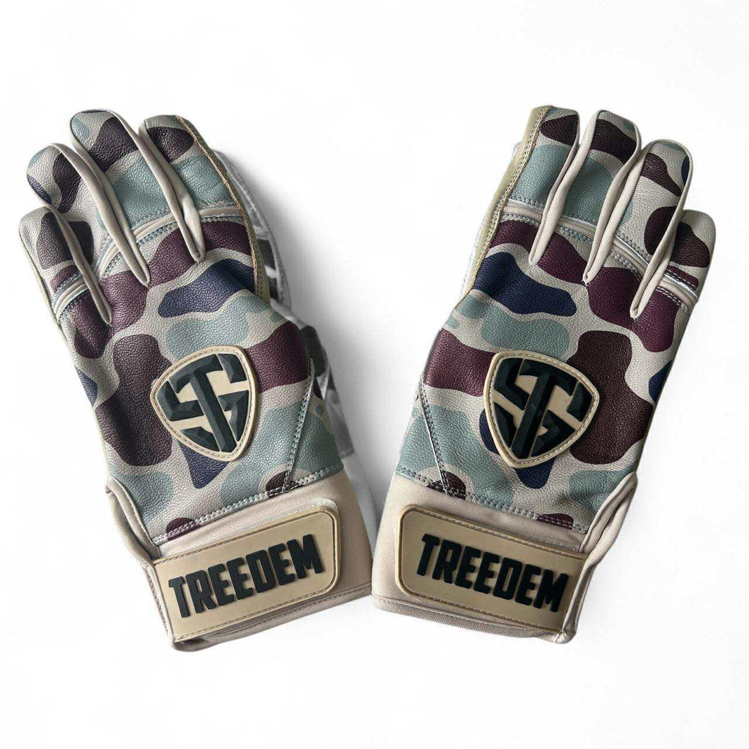 Duck Camo Batting Gloves