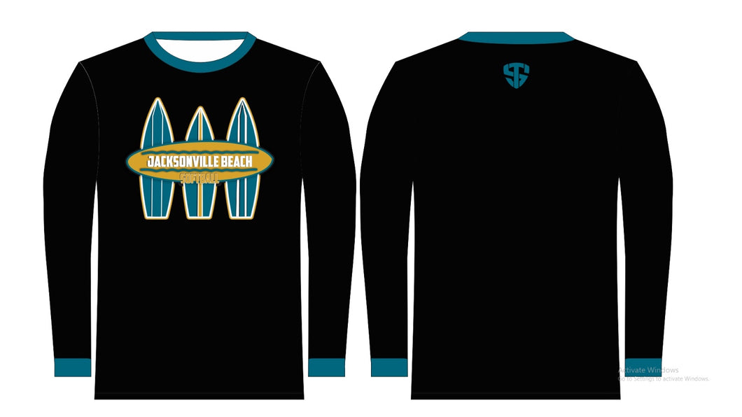 Jax Beach Softball Longsleeve