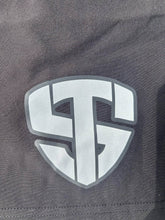 Load image into Gallery viewer, Black Reflective Shield Shorts