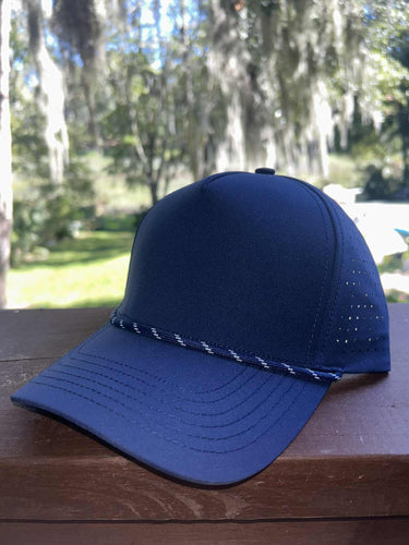 Treedem 125r Performance Rope Navy Snapback Hat