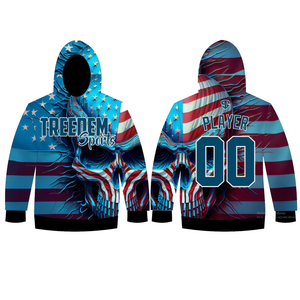 Treedem Americana Skulls Hoodie