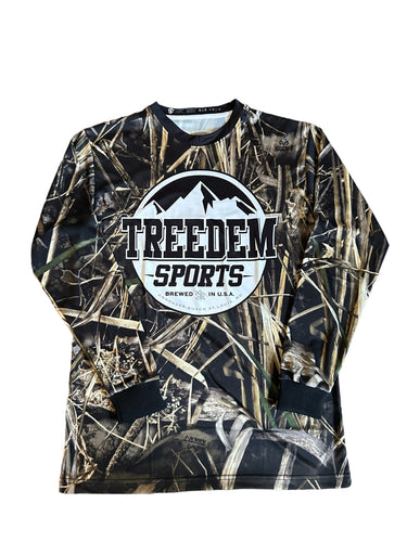 Treedem Sports Marsh Camo Longsleeve