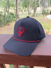Load image into Gallery viewer, Red Palm Tree Snapback Hat