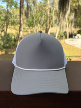 Load image into Gallery viewer, Grey with White Rope Treedem 125R Snapback Blank