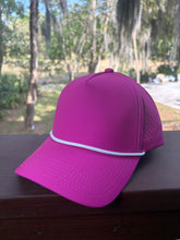 Load image into Gallery viewer, Magenta Treedem 125R Snapback Blank Hat