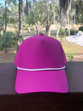 Load image into Gallery viewer, Magenta Treedem 125R Snapback Blank Hat