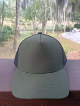 Load image into Gallery viewer, Army Green Treedem 125R Snapback Blank Hat