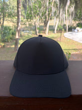 Load image into Gallery viewer, Classic Black Treedem 125R Snapback Blank Hat