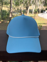 Load image into Gallery viewer, Sky Blue Treedem 125R Rope Snapback Blank Hat