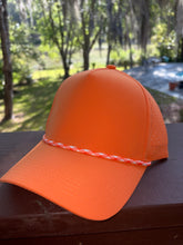 Load image into Gallery viewer, Orange Treedem 125R Snapback Blank Hat