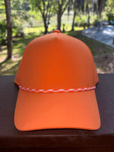 Load image into Gallery viewer, Orange Treedem 125R Snapback Blank Hat