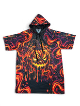 Load image into Gallery viewer, Blazin' Jack Short Sleeve Hoodie