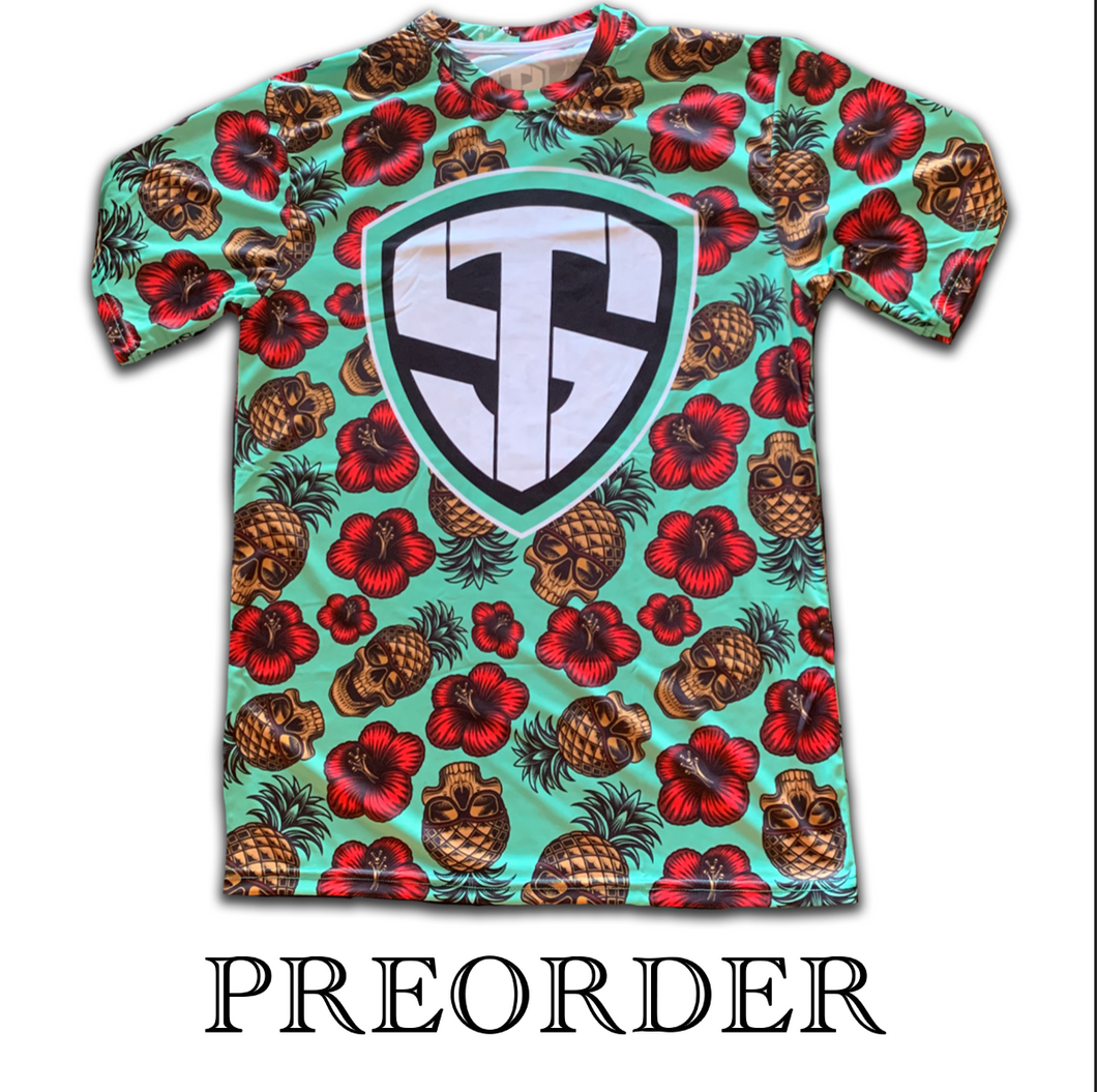 Angry Pineapples Mint Jersey