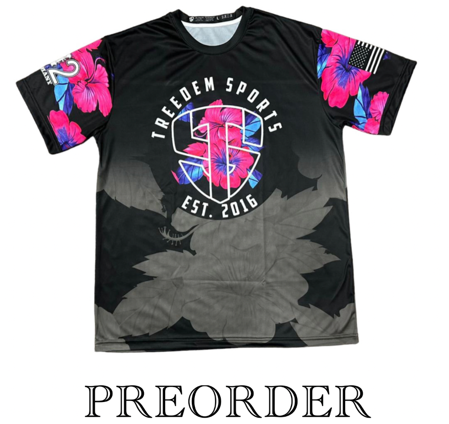 Treedem Hibiscus Full Dye Jersey