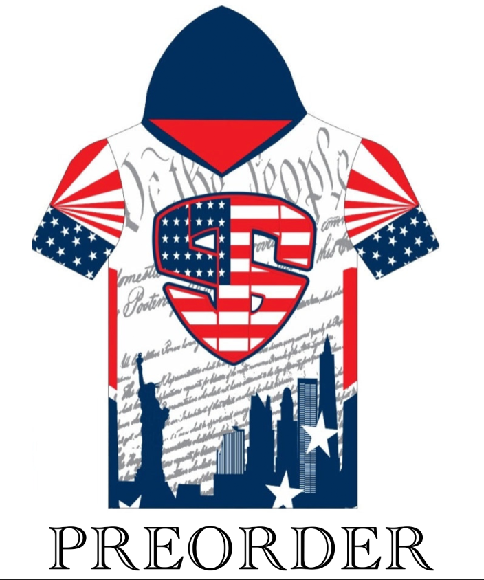 We The People Short Sleeve Hoodie