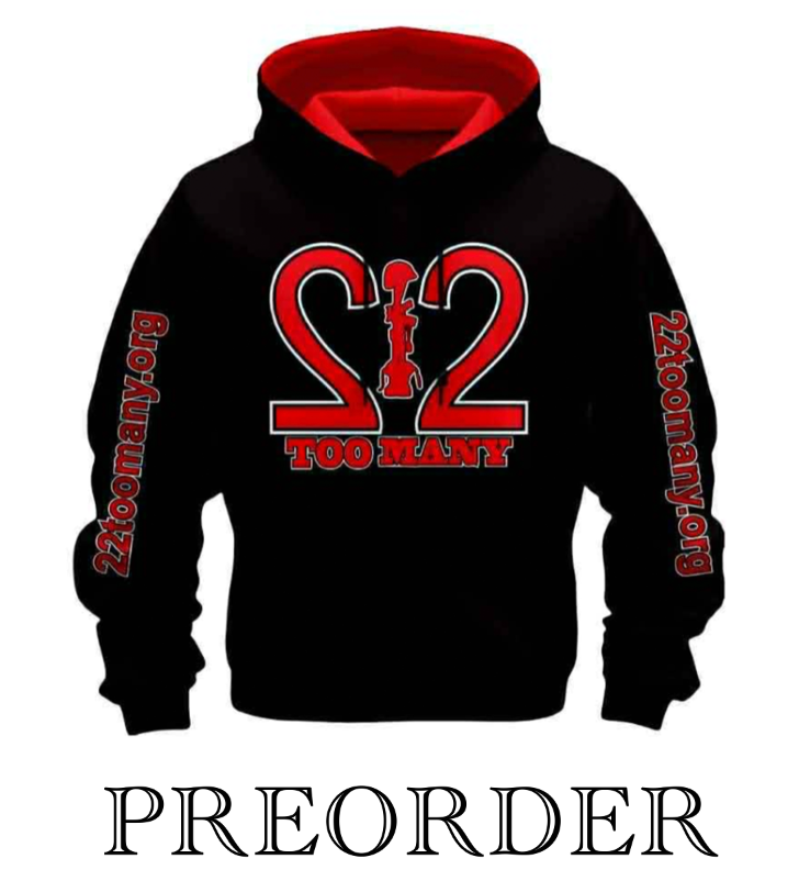 22 Too Many Full Dye Hoodie