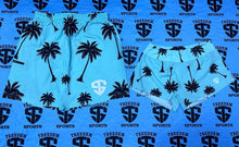 Load image into Gallery viewer, Palm Treedem Light Blue Women&#39;s Full Dye Shorts