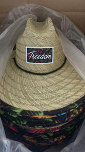 Treedem Angry Pineapple Straw Hat