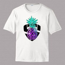 Load image into Gallery viewer, Treedem Mint &amp; Purple Pineapple Tee