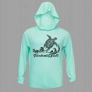 Sea Turtle Hooded Long Sleeve